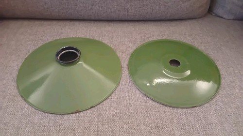 Coppia lampade smaltate - coppia,