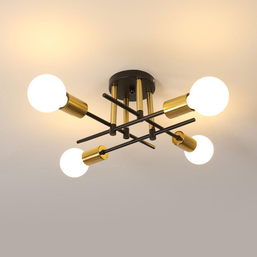 Lampadario sputnik industrial - lampadario,
