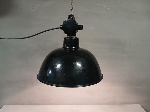 Lampada industriale smaltata - lampada,