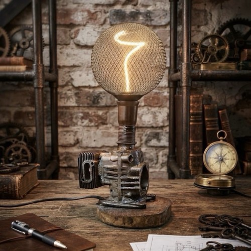 Lampada tavolo industriale - da,