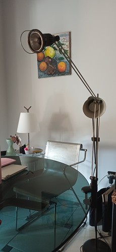 Lampada morsetto cerva vintage - lampada,