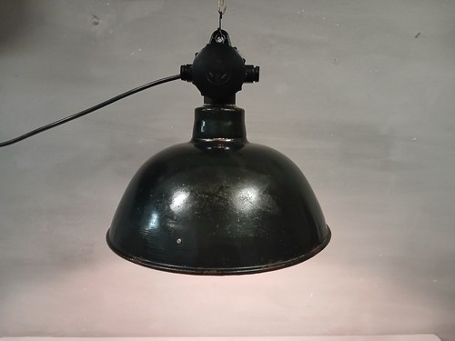 Lampada industriale smaltata - lampada,